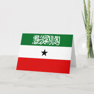 Somaliland Flag Card