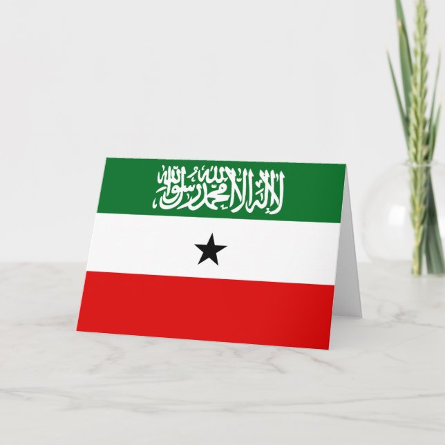 Somaliland Flag Card (Front)