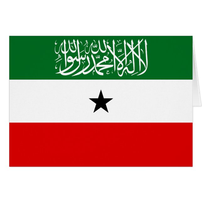 Somaliland Flag Cards (Front Horizontal)