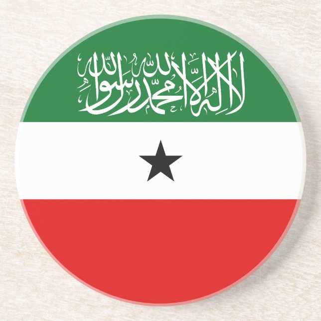 Somaliland Flag Coaster (Front)