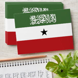 Somaliland flag envelope