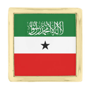 Somaliland Flag Gold Finish Lapel Pin