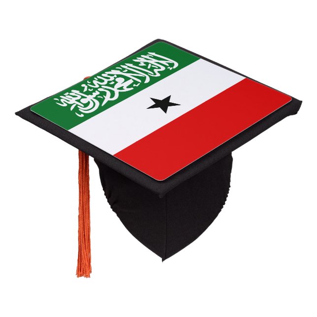 Somaliland Flag Graduation Cap Topper (Angled)