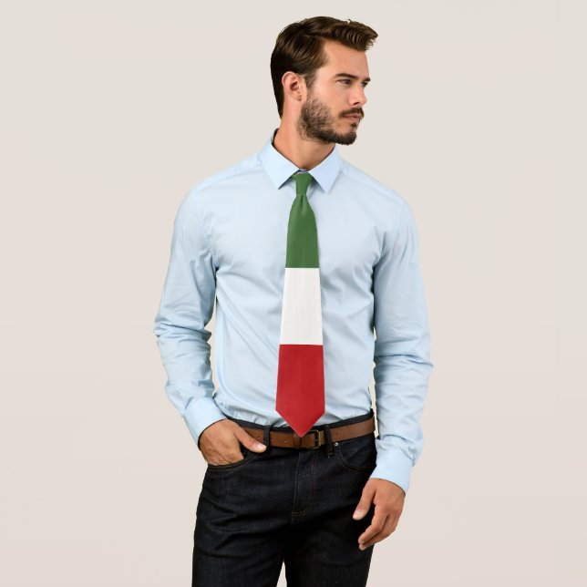 Somaliland flag neck tie (In Situ)