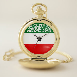 Somaliland Flag Pocket Watch