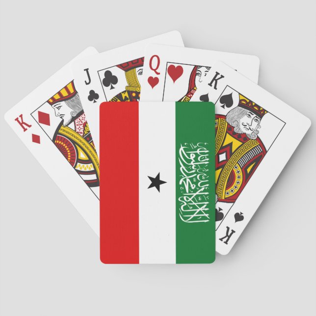 Somaliland Flag Poker Cards (Back)