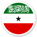 Somaliland Flag Round Sticker