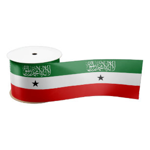 Somaliland Flag Satin Ribbon