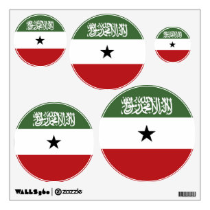 Somaliland flag wall decal