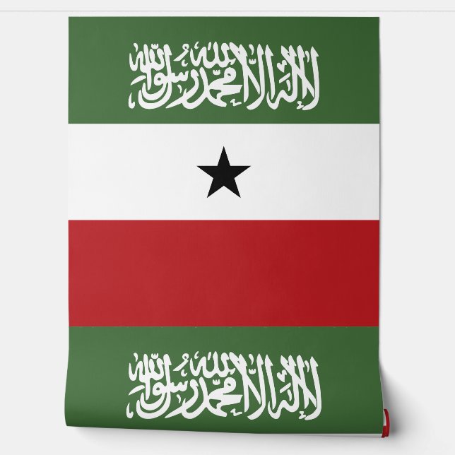 Somaliland flag wallpaper  (Unrolling)