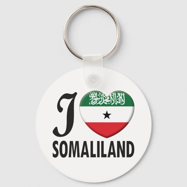 Somaliland Love Keychain (Front)