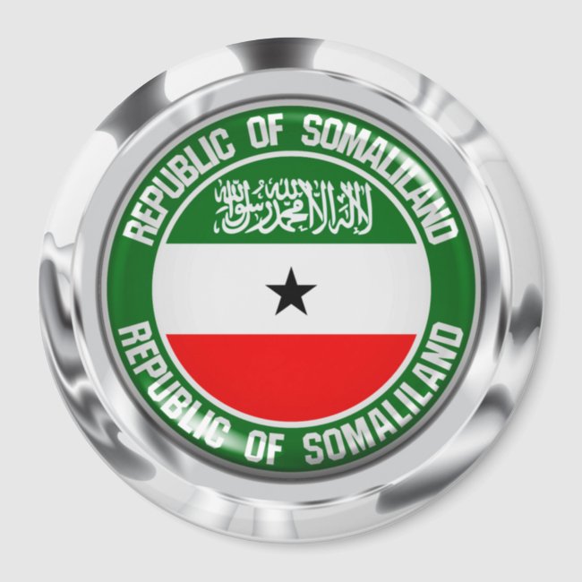 Somaliland Round Emblem Magnet