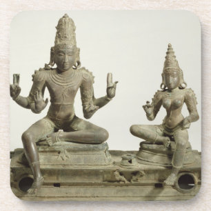 Somaskanda, Chola, Tamil Nadu (bronze) Coaster