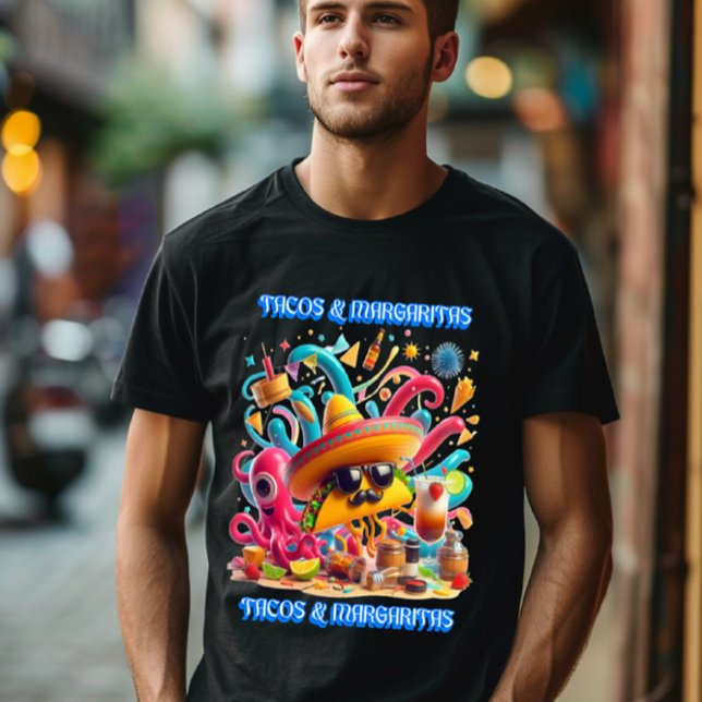 Sombrero and Sunglasses Margarita Emergency T-Shirt (Creator Uploaded)