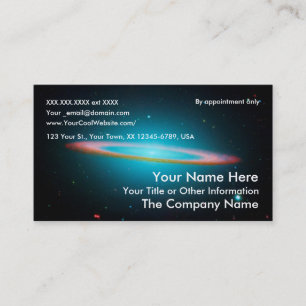 Sombrero Galaxy - business card template