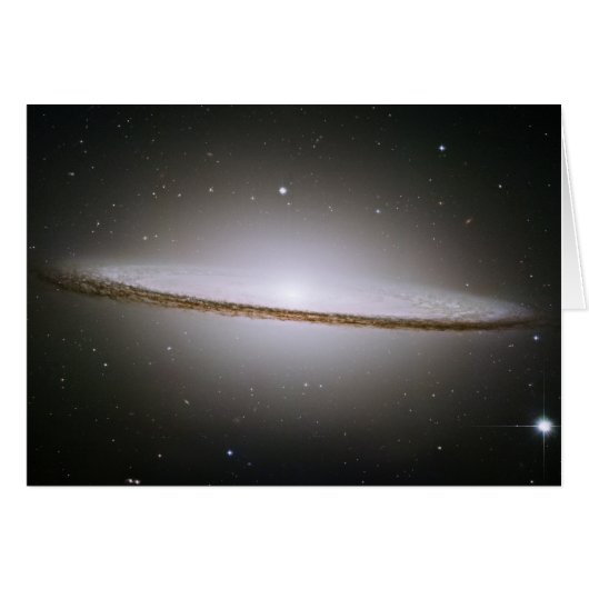 Sombrero Galaxy (Hubble Telescope) Cards (Front Horizontal)