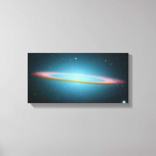 Sombrero Galaxy - M104 - wrapped canvas Print (Front)