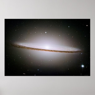 Sombrero Galaxy Poster