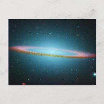 Sombrero Galaxy Space Photography Postcard by ellesgreetings at Zazzle