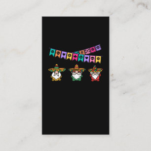 Sombrero Gnomes Mexican Fiesta Happy Cinco De Mayo Business Card