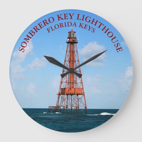 Sombrero Key Lighthouse Florida Keys Clock