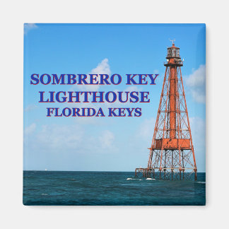 Sombrero Key Lighthouse, Florida Keys Magnet