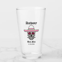 Sombrero Sugar Skull | Best Man Wedding Gift