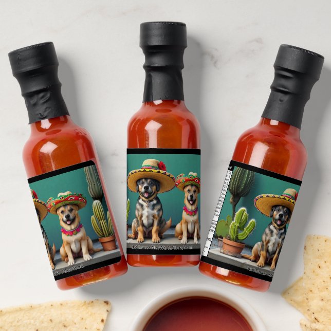 sombreros perros hot sauces (Laydown)