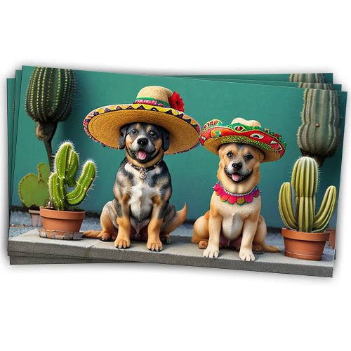 sombreros perros loyalty card