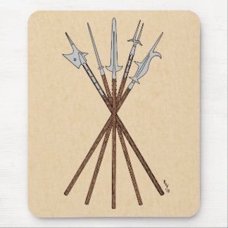 Some 16th Century Polearms Mouse Pad