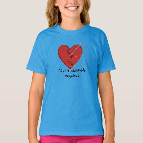 Some Assembly Required Mended Heart T_Shirt