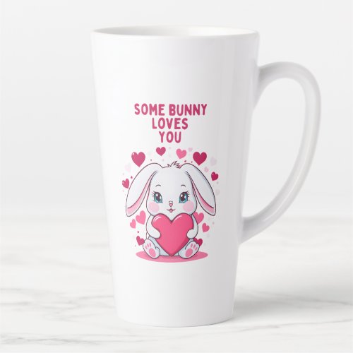 Some Banny Loves You Latte Mug