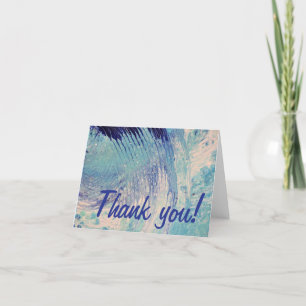 “Some beach, somewhere” Letterpress Thank You Card