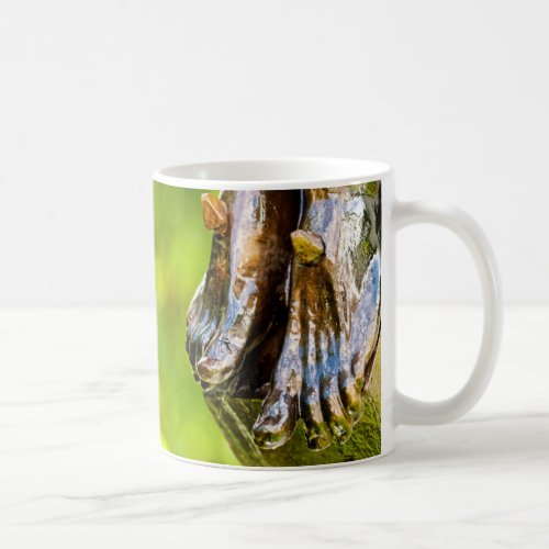 some believe in green coffee mug