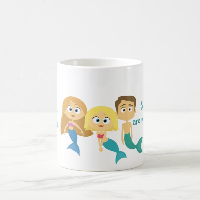 “Some Boys are Mermaids Too” Coffee Mug (Center)