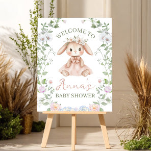 Some Bunny 16x20 Baby Shower Welcome Sign