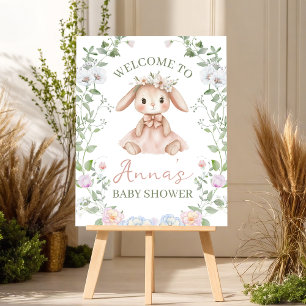Some Bunny 16x20 Baby Shower Welcome Sign