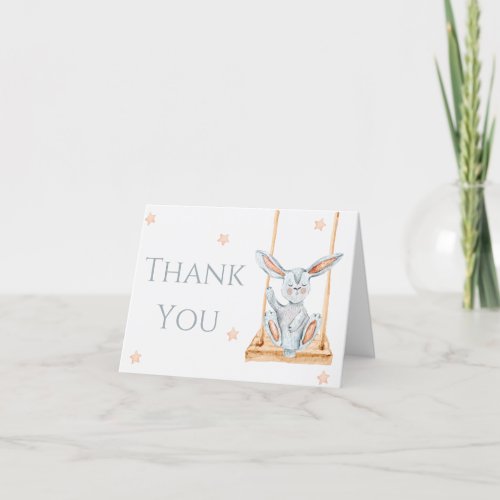 Some Bunny 1st Birthday Party Thank You Card
