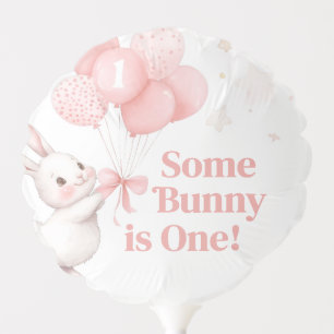 Some Bunny Balloon Birthday Party Balloon