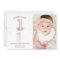 Some Bunny Birthday Invitation Girl First Pink