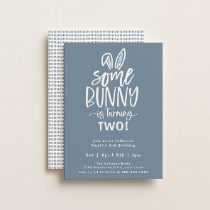 Some Bunny Birthday Party Invitation