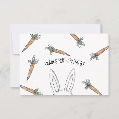 Some Bunny Boy Birthday  Thank You Card