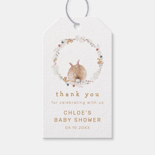 Some Bunny Easter Baby Shower Thank You Gift Tags