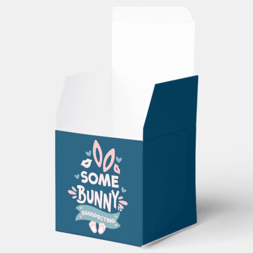 Some Bunny Easter Pregnancy Announcement Gift Favor Boxes