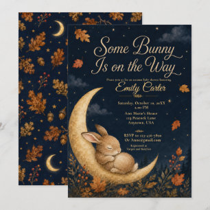 Some Bunny Fall Baby Shower Invitation
