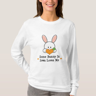Some Bunny In Iowa Loves Me Long Sleeve T-shirt