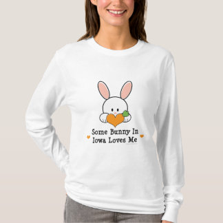 Some Bunny In Iowa Loves Me Long Sleeve T-shirt