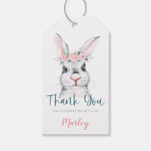 Some Bunny is Having a Birthday Thank You Favor Gift Tags