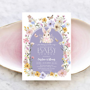 Some Bunny Is On The Way Baby Shower Invitation