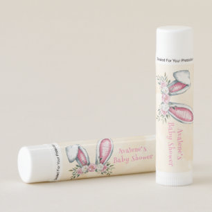 Some Bunny Is On The Way! Baby Shower Lip Balm